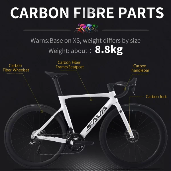 SAVA R8 Carbon Racing Road Bike